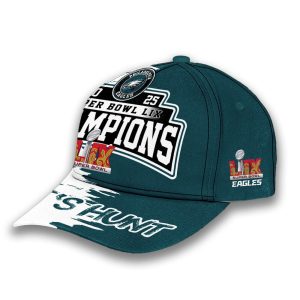 Eagles 2025 Super Bowl LIX Champions Lets Hunt Classic Cap2