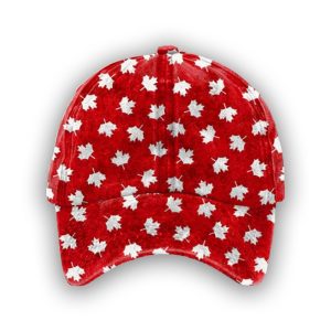 Unisex Canadian Maple Leaf Print Hat Copy