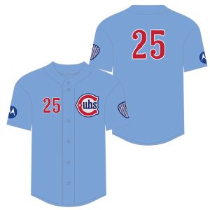 Cubs Blues Alternate Giveaway Jersey 2025