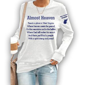 Retro West Virginia Strong Almost Heaven Sweatshirt2