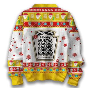 Kendrick Lamar Honey Mustard McDonalds Christmas Ugly Sweater2