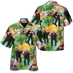 Statler And Waldorf Muppets Tropical Hawaiian Shirt