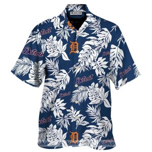 Tigers Logo Aloha Hawaiian Shirt1