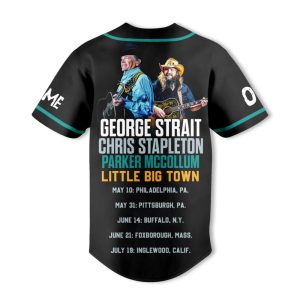 George Strait Chris Stapleton Parker Mccollum Little Big Town Baseball Jersey2