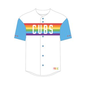 Cubs Pride Celebration Jersey 2025 Giveaway 2