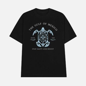 The Gulf Of Mexico ESTD 1550 Stay Salty And Resist Sweatshirt 1