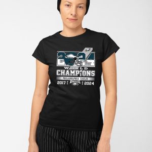 2024 World Champions Eagles SB LIX Shirt 4