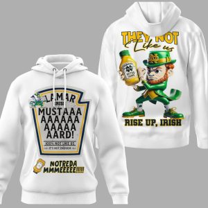 Fighting Irish Mustard They Not Like Us Rise Up Irish Shirt1