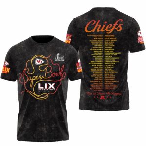 KC Chiefs Super Bowl LIX 3D Shirt