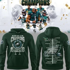 Super Bowl LIX Champions 2025 Fly Eagles Fly Shirt1