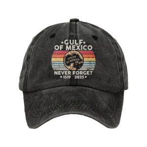 Unisex Forever Gulf of Mexico 1519 2025 Print Baseball Cap1