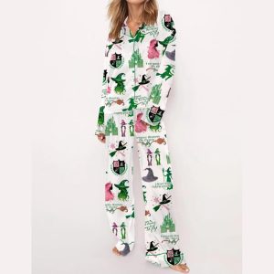 Wicked Musical Movie Satin Pajama Set1