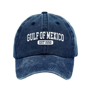 Gulf Of Mexico Printed Casual Baseball Cap1