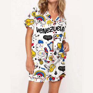 Venezuela Satin Pajama Set