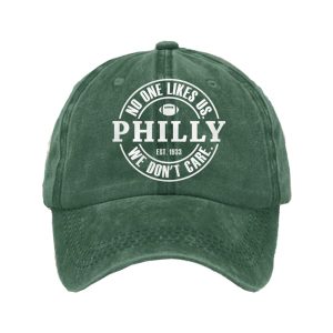 Unisex They Dont Like Us We Dont Care Philly Football Hat