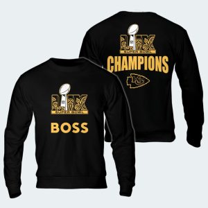 Patrick Mahomes Super Bowl LIX Boss Hoodie2