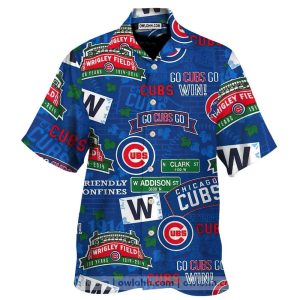 Cubs Baseball Hawaiian Shirt1