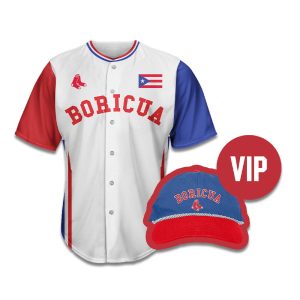 Red Sox Puerto Rican Celebration Jersey 2025 Giveaway