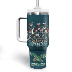 Eagles Super Bowl LIX Champions Lets Hunt Tumbler 2