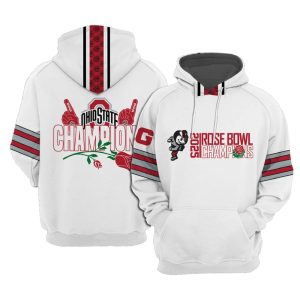 Ohio State 2025 Rose Bowl Champions Hoodie