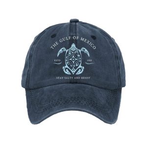 The Gulf Of Mexico ESTD 1550 Stay Salty And Resist Cap1