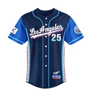 LA Dodgers Korean Heritage Night Jersey 2025 Giveaway1