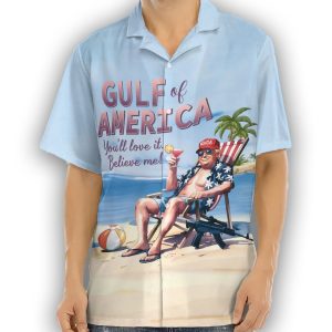 Donald Trump Chilly Gulf of America Ocean Hawaii Shirt2