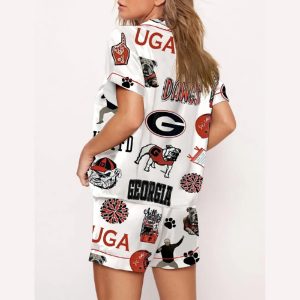 University Of Georgia Football Pajama Set2