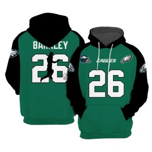 Eagles 26 Barkley Football Hoodie
