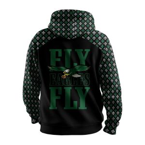 Mardi Gras Philadelphia Football Unisex Hoodie