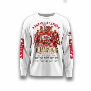 Chiefs Super Bowl LIX Champions Back To Back To Back Sweatshirt