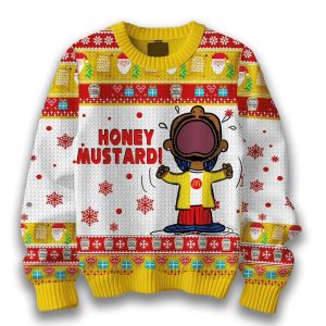 Kendrick Lamar Honey Mustard McDonalds Christmas Ugly Sweater1