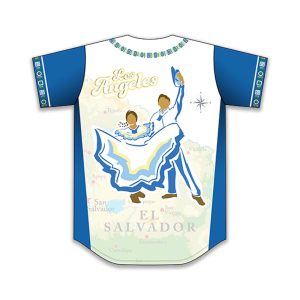 Dodgers Salvadoran Heritage Night Jersey 2025 Giveaway 3