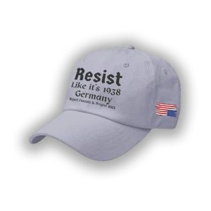 Retro Resist Like Its 1938 Germany Reject Fascism And Project 2025 Print Baseball Cap2