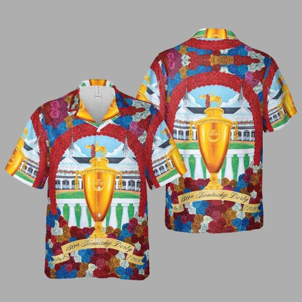 150th Anni Running Of The Kentucky Derby Hawaiian Shirt
