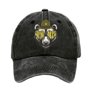 Retro Support National Park Service Printed Baseball Cap1