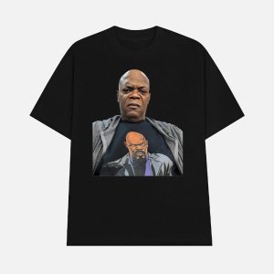 Samuel L Jackson Wearing A Shirt Of Himself Shirt 1