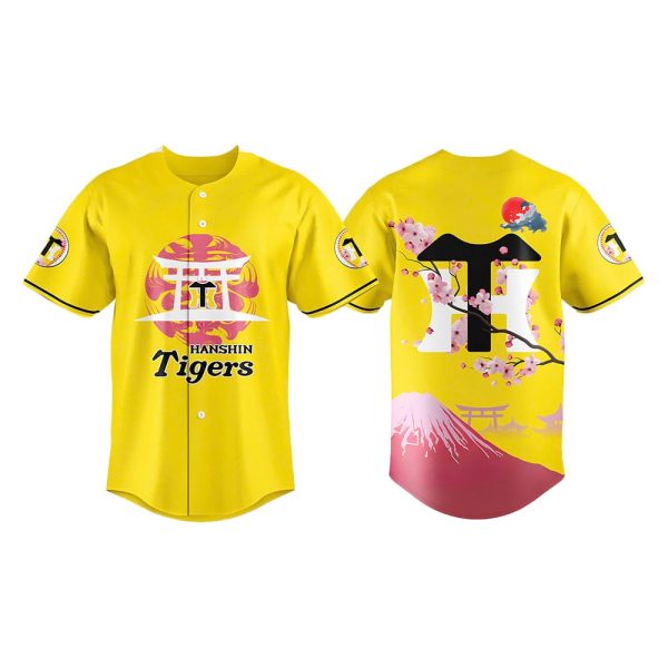 2025 Tigers Fuji Mount Baseball Jersey
