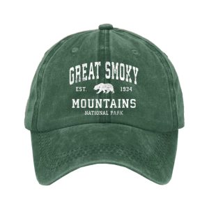 Great Smoky Mountains National Park Est 1934 Hat2
