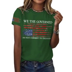 We The Governed Do Not Consent To Treason America Shirt4