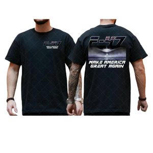 Trump F 47 Jet Make America Great Again Two Sided Shirt2