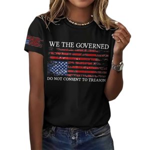 We The Governed Do Not Consent To Treason America Shirt1