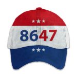 8647 America Trump Printed Hat