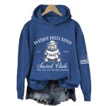 8647 Foxtrot Delta Tango Est 2025 Social Club Only You Can Prevent Fascism Hooded Sweatshirt
