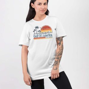 Retro Gulf Of America Est 2025 Palm Trees Shirt 5