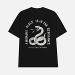 A Woman's Place Is In The Resistance Foxtrot Delta Tango Shirt