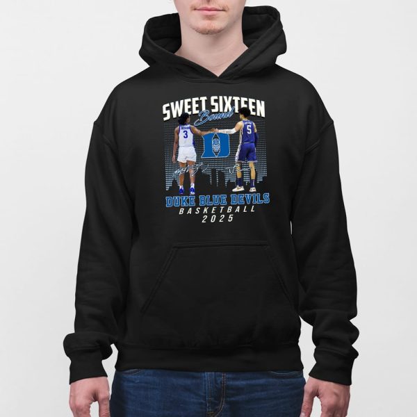 Ashlon Jackson Tyrese Proctor Sweet Sixteen Bound Duke Basketball 2025 Shirt