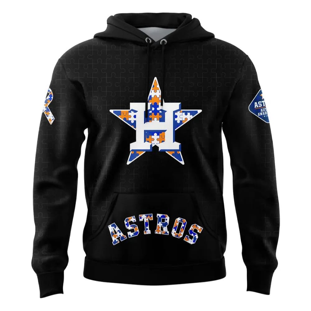 Astros 2025 Autism Awareness Night Hoodie Astros 2025 Autism Awareness Night Hoodie