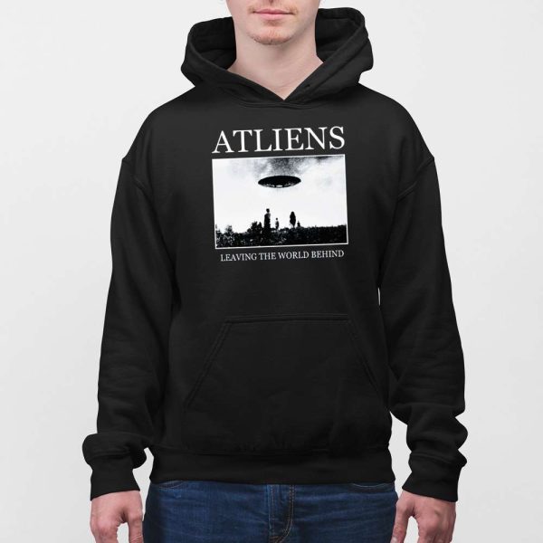 Atliens Leaving The World Behind Cover Shirt