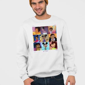 Black Girls Cartoon GRL PWR Shirt 3